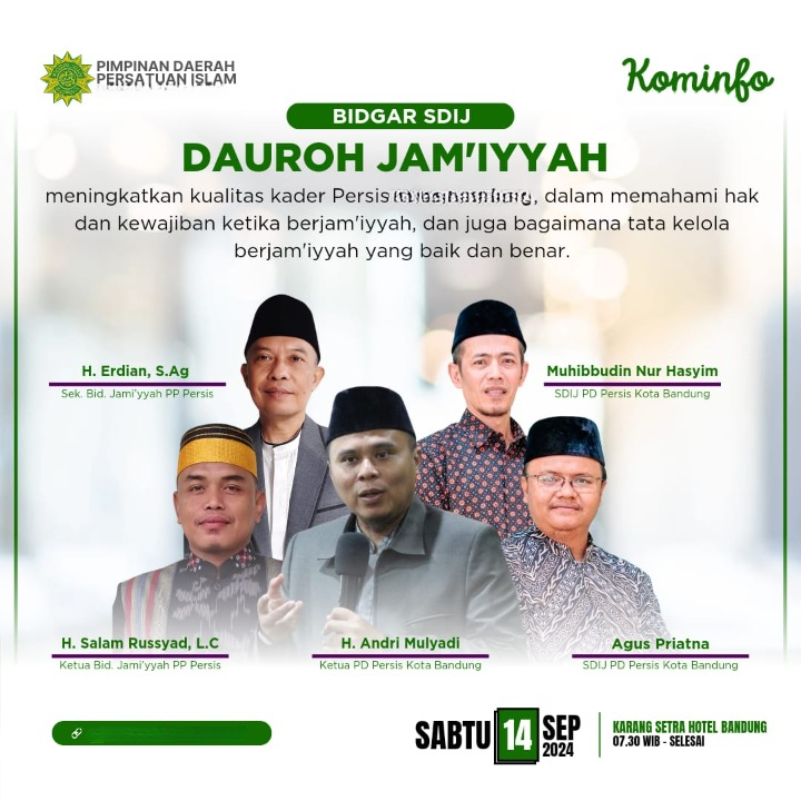 Dauroh Jamiyyah SDIJ PD PERSIS Provinsi Papua Pegunungan